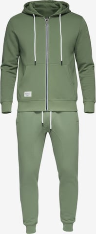 Ombre Huispak 'Z119' in Groen: voorkant