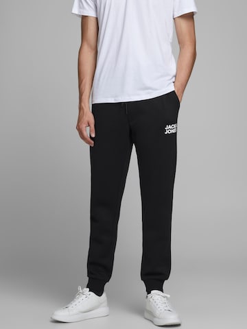 JACK & JONES Tapered Παντελόνι 'Gordon' σε μαύρο: μπροστά