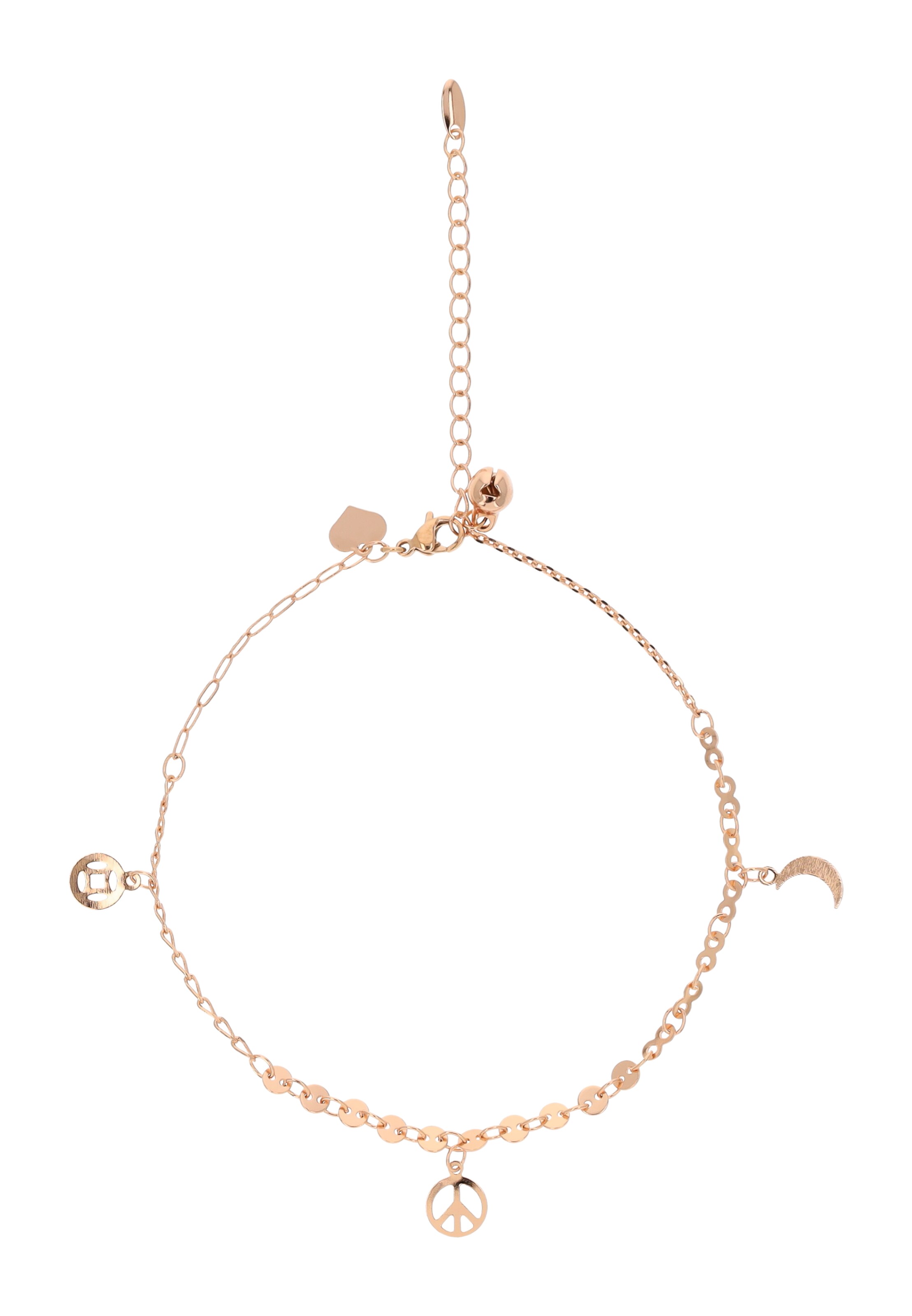 IZIA Fußschmuck in Gold: Vorderseite