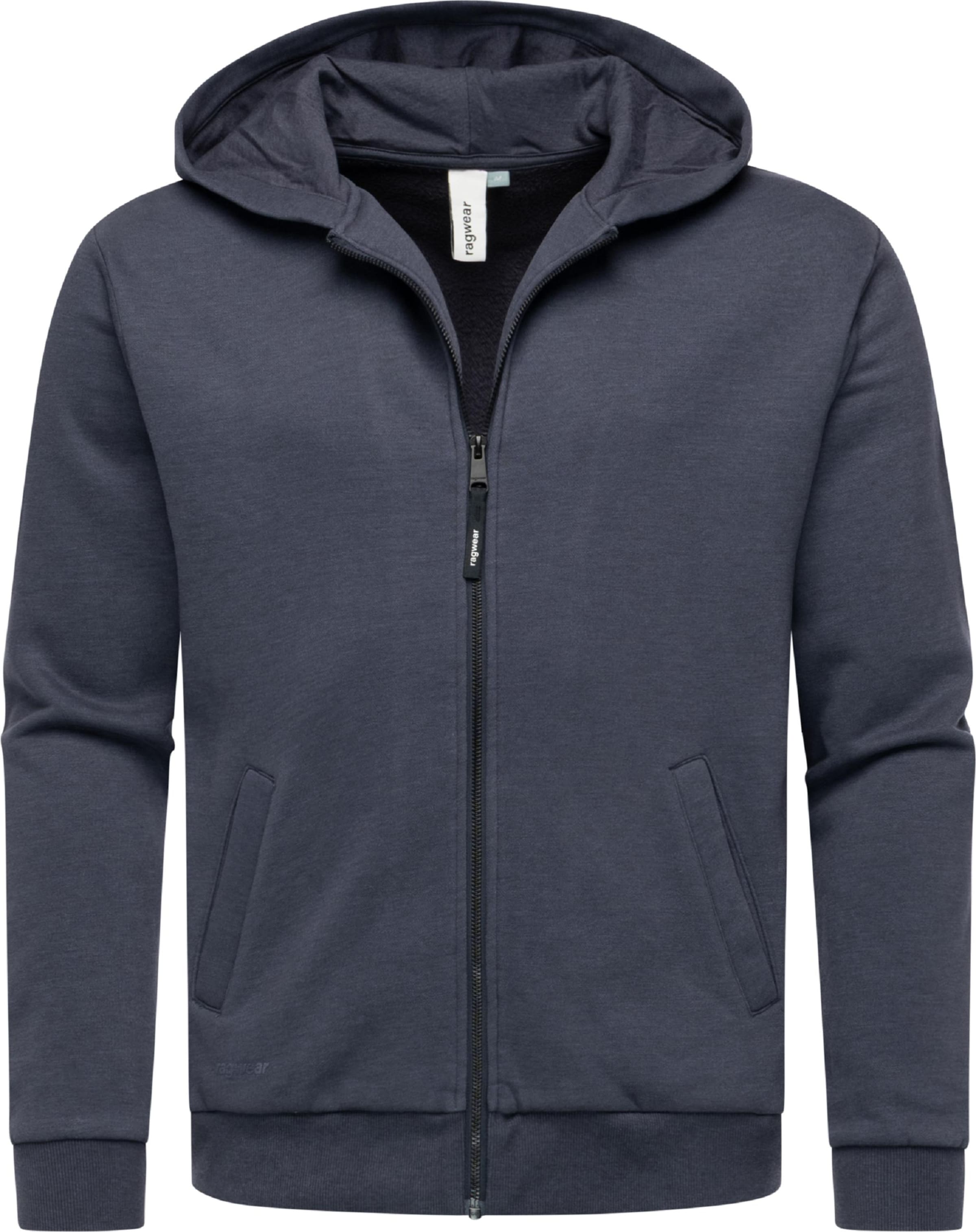 Ragwear Sweatjacke 'Natten' in Blau: Vorderseite