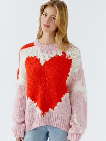 OUI Sweater in Pink: front