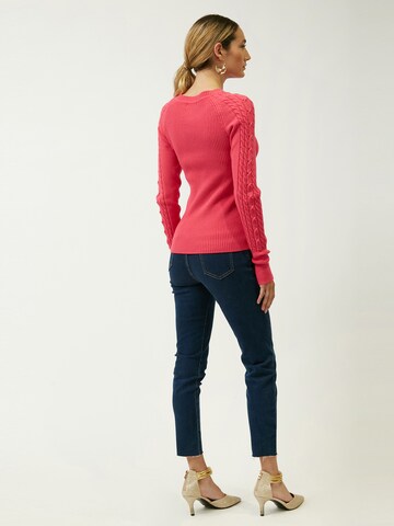 Influencer Sweater in Pink