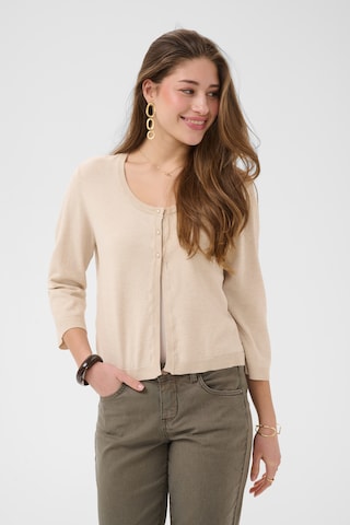 Cream - Cárdigan 'Dela' en beige: frente