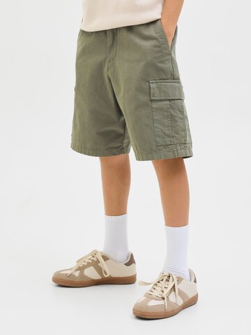 Loosefit Pantalon Jack & Jones Junior en vert