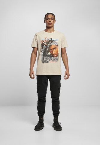 Mister Tee - Camiseta 'Tupac' en beige