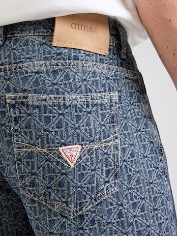 mėlyna GUESS Laisvas Džinsai 'DAMON'