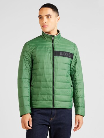 BOSS Between-season jacket 'Darolus' in Green: front