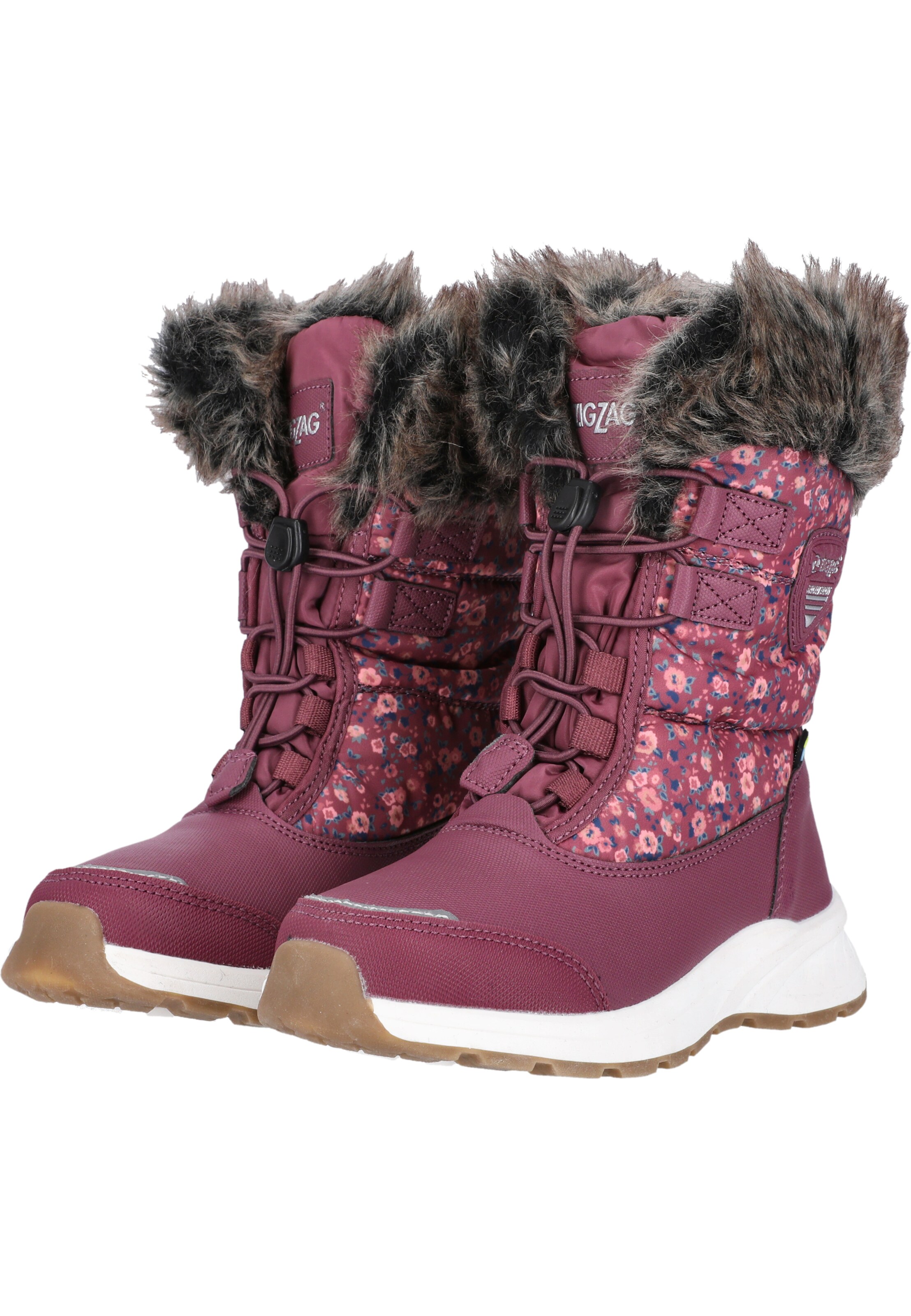 ZigZag Snowboots 'Wesend' in Pink