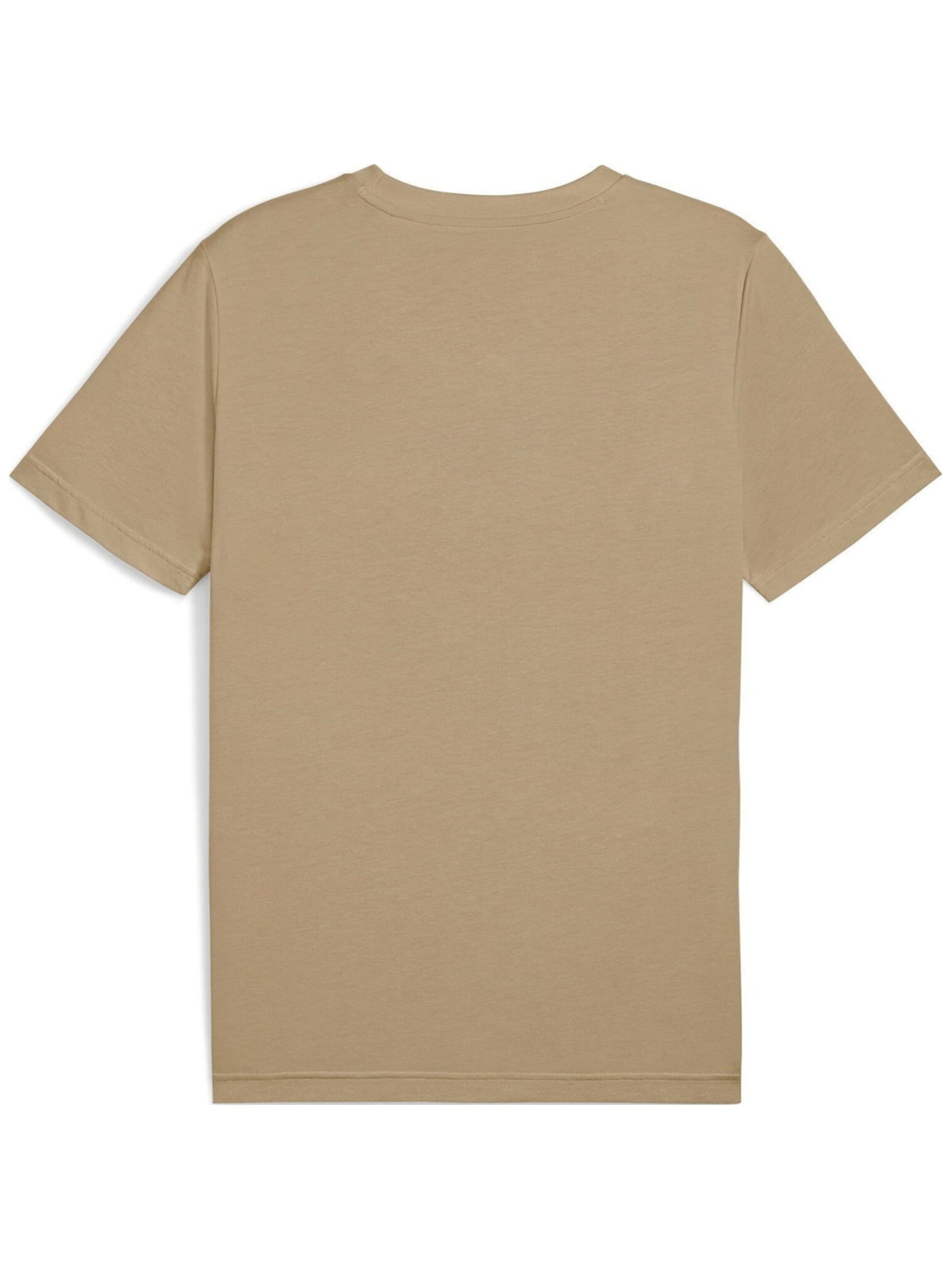 PUMA - Camiseta 'Puma Ess No. 1 Logo Tee S' en beige