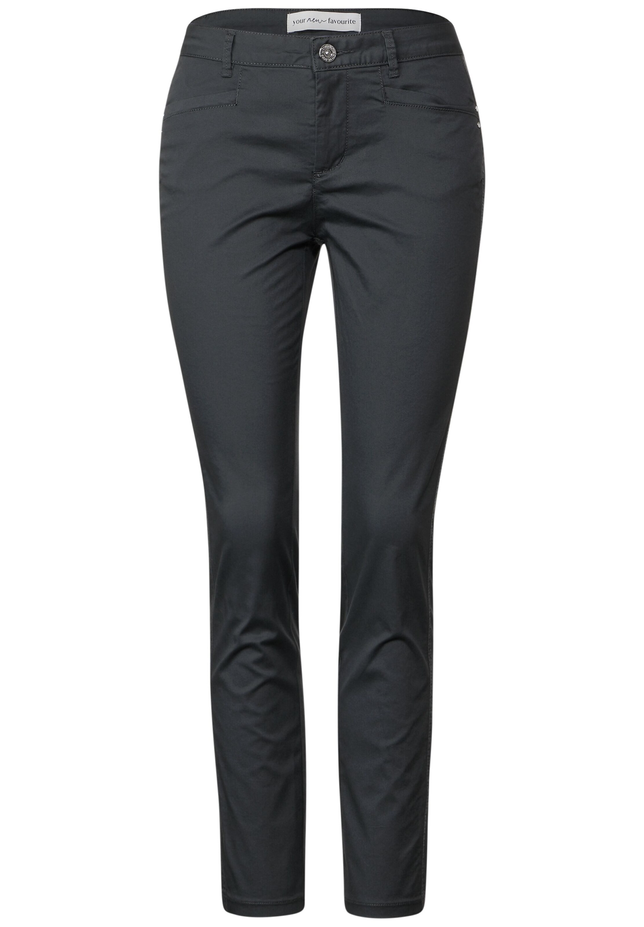 STREET ONE Pants in Grey: front