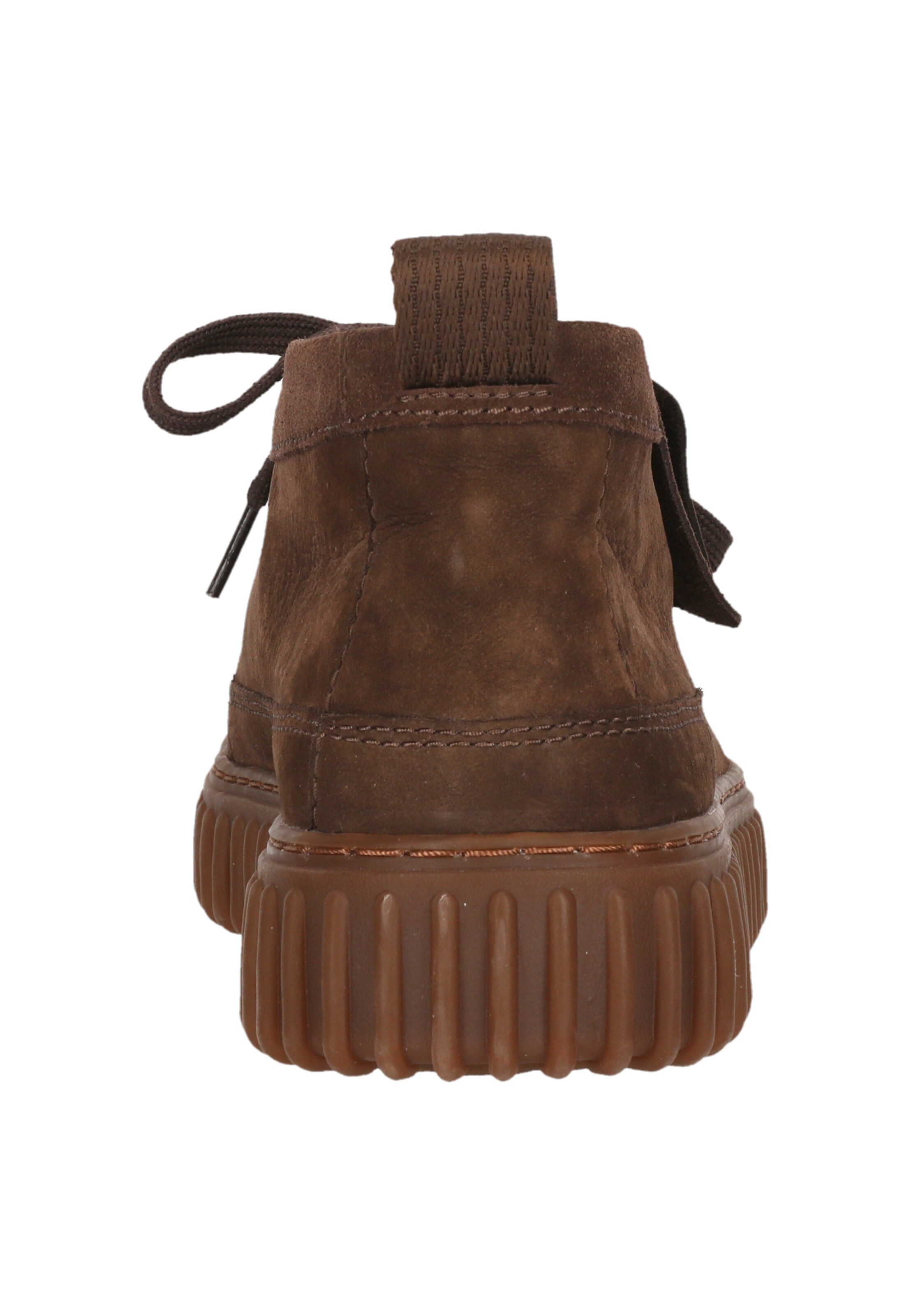 CLARKS Schnürschuhe 'Torhill Lace High' in Braun