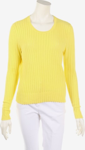 COMPTOIR DES COTONNIERS Sweater & Cardigan in S in Yellow: front