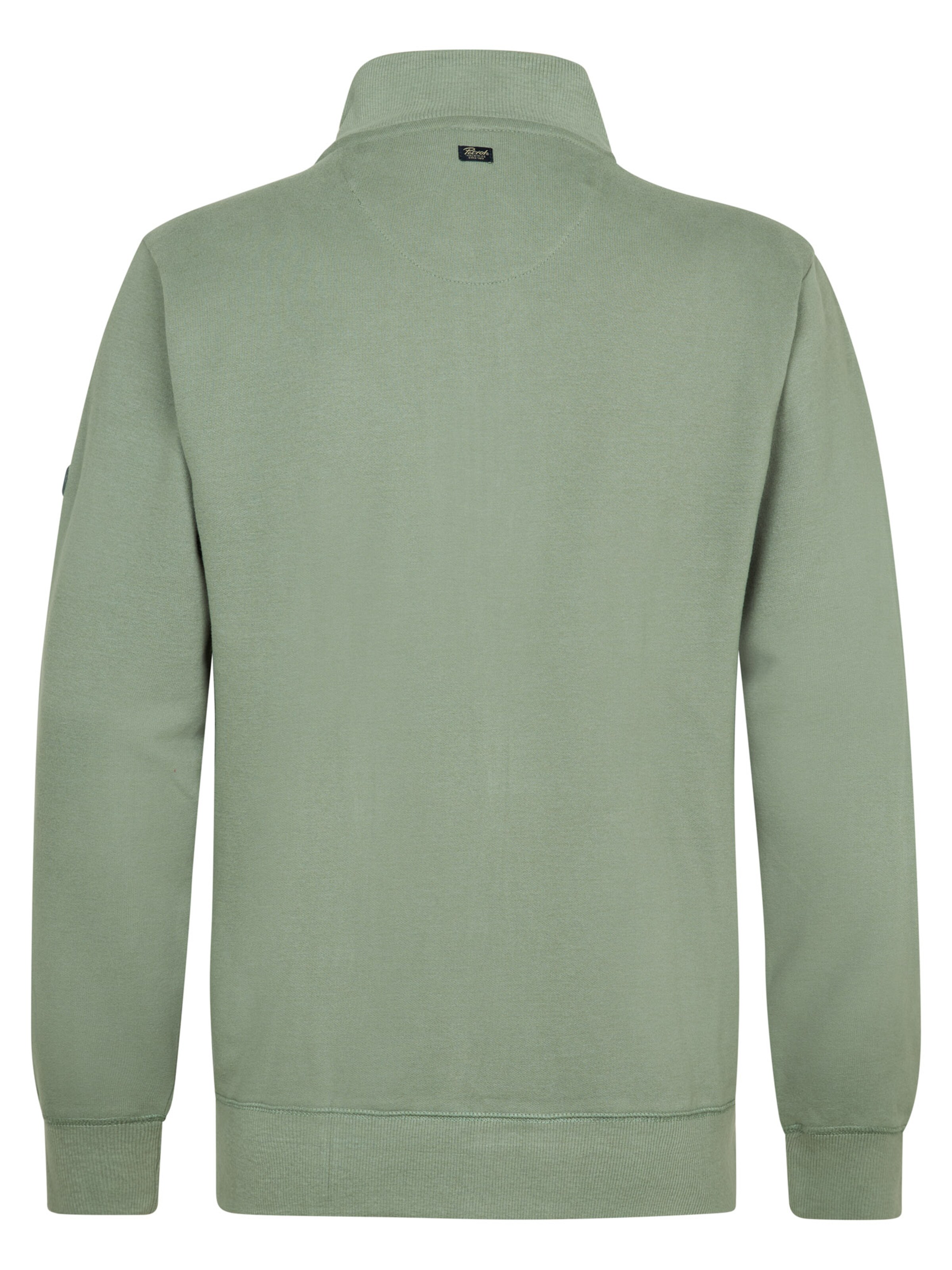 Petrol Industries Bluza rozpinana w kolorze zielony