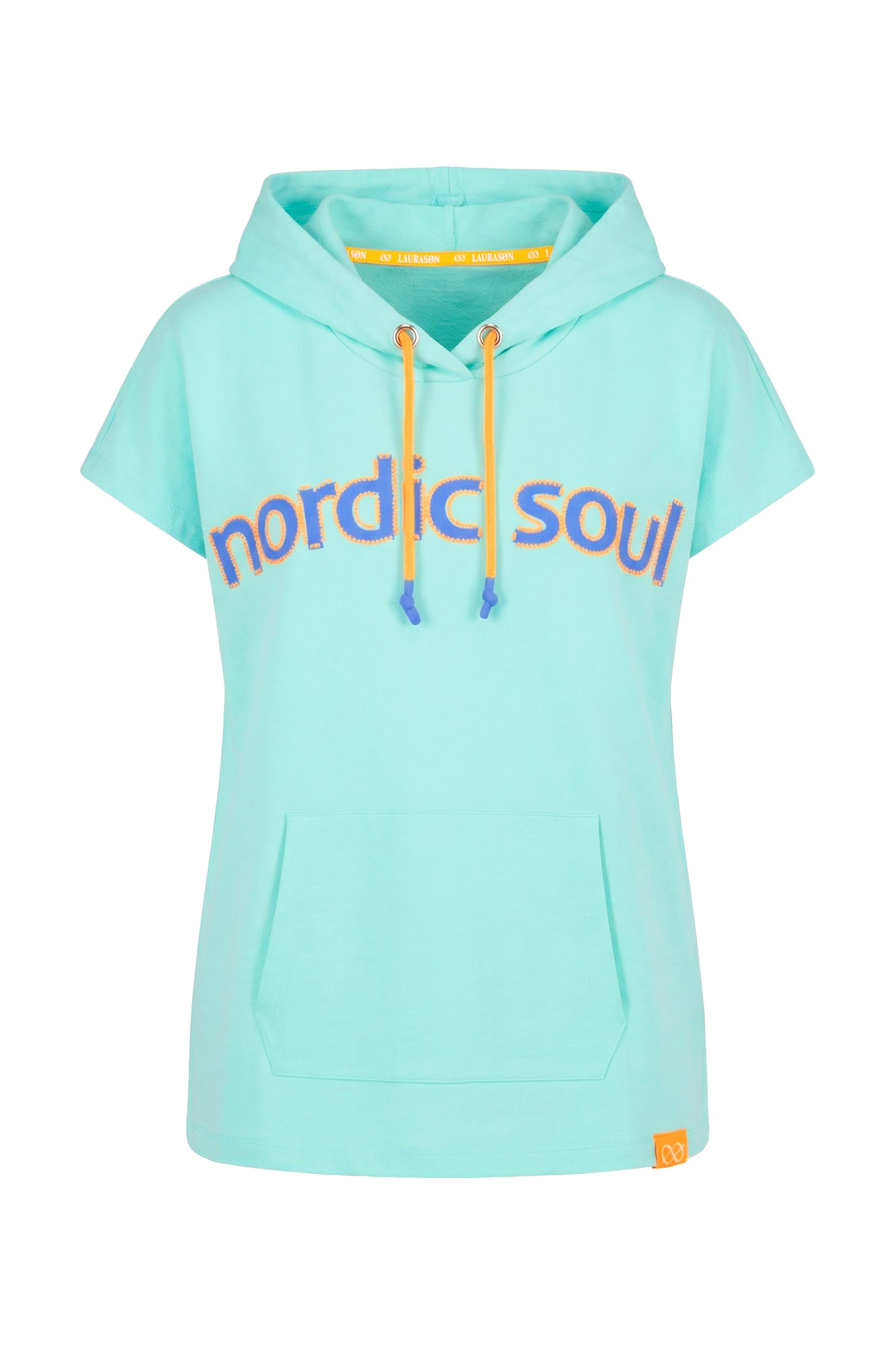 LAURASØN Sweatshirt in Green: front