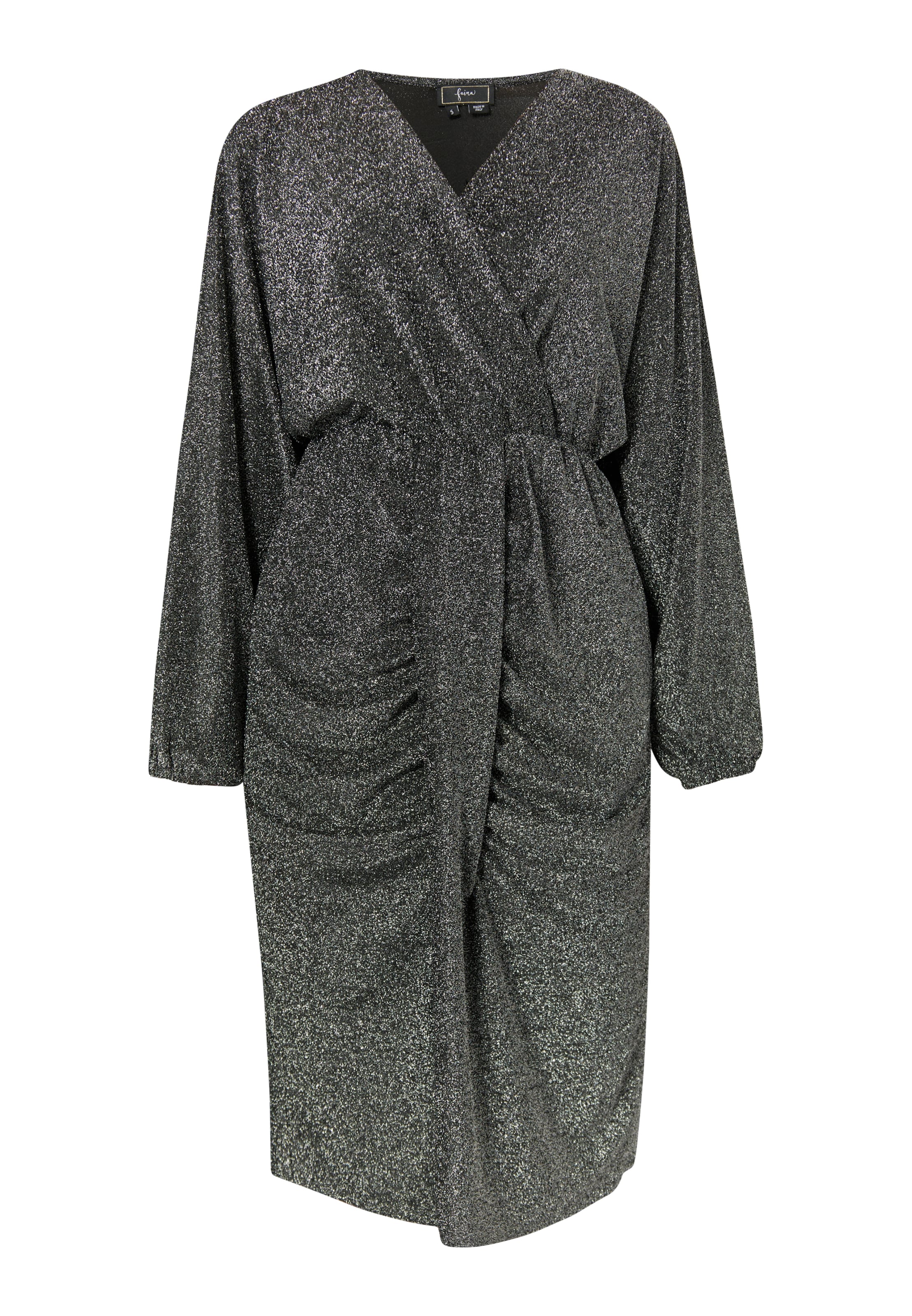 faina Платье в Серебристый: спереди