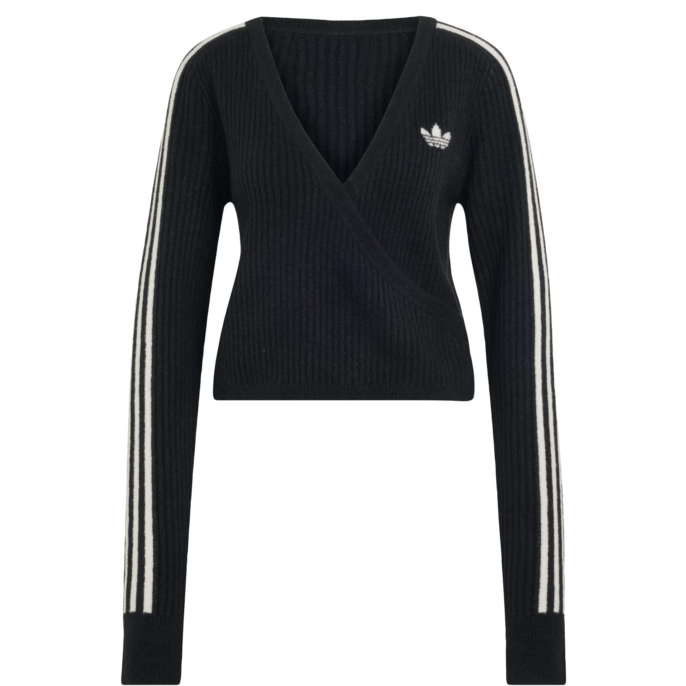 ADIDAS ORIGINALSPulover 'Adidas Originals By Jennie' - crna boja: prednji dio