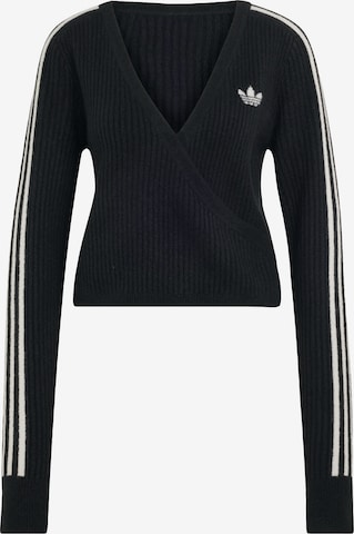 ADIDAS ORIGINALS Πουλόβερ 'Adidas Originals By Jennie' σε μαύρο: μπροστά