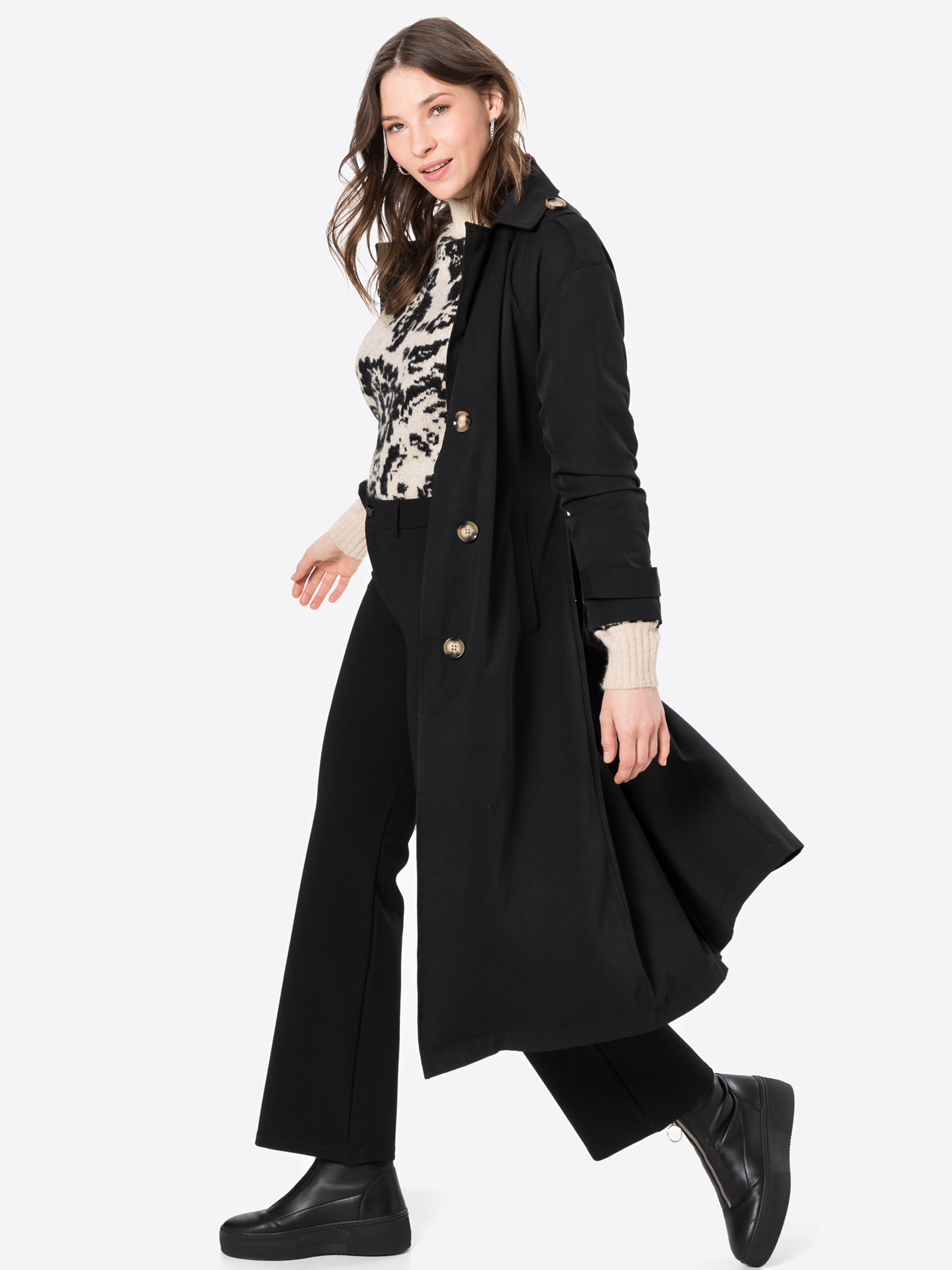 Frauen Hosen SISTERS POINT Hose 'NEW GEORGE-7' in Schwarz - IF43556 Frauen Hosen SISTERS POINT Hose 'NEW GEORGE-7' in Schwarz - IF43556