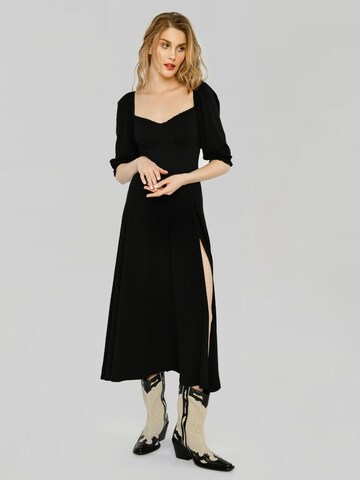 Madnezz House Abendkleid 'Cubana'‌ in Schwarz: Vorderseite