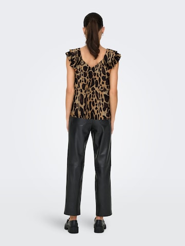 ONLY Blouse 'ONLAsta' in Brown