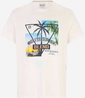 T-Shirt Blend Big en blanc : devant