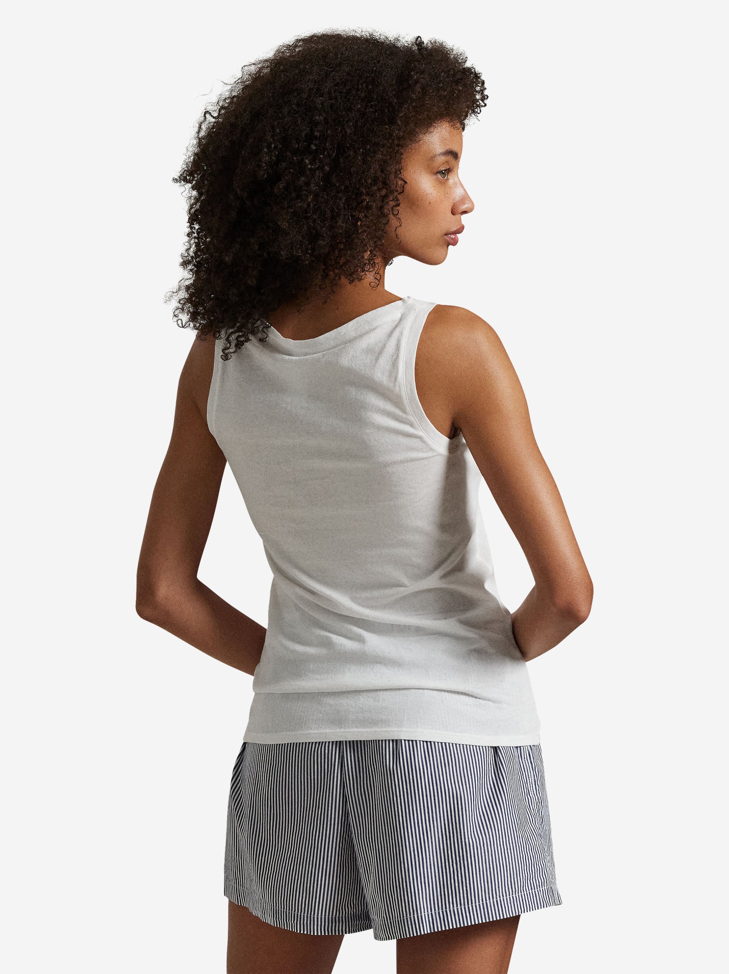 Polo Ralph Lauren Top ' Whisper Weight Cotton ' in White