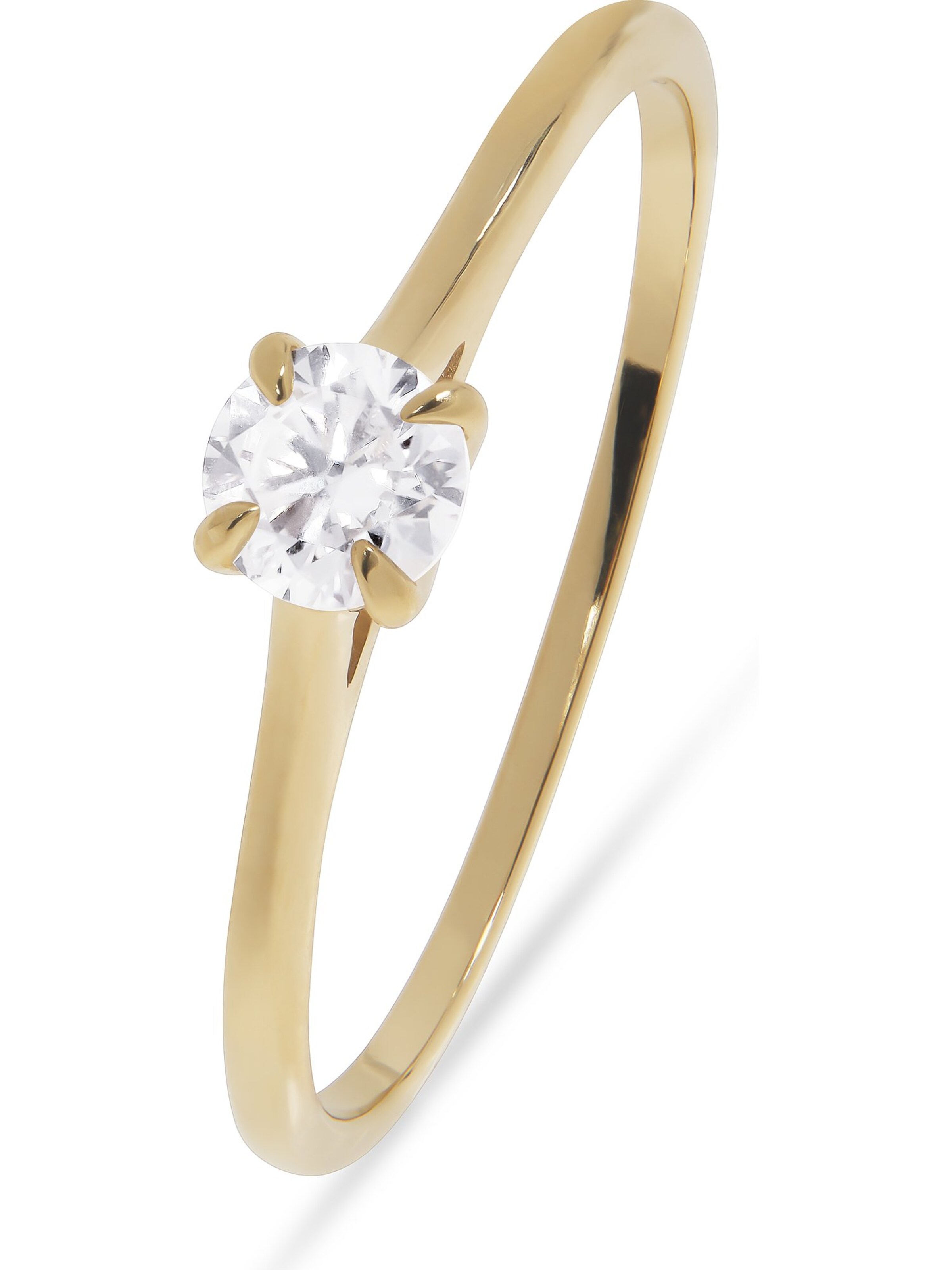 CHRIST Ring in Gold: front