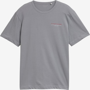 TOM TAILOR T-Shirt in Grau: Vorderseite