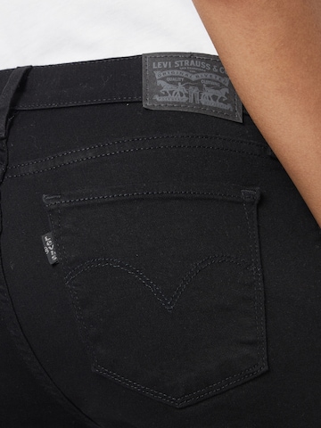 LEVI'S ® Skinny Farkut '710 Super Skinny' värissä musta