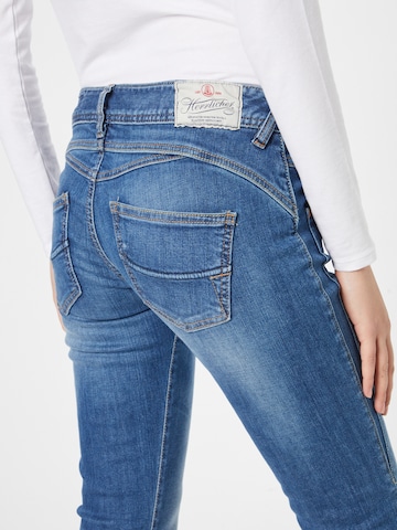 Herrlicher Slimfit Jeans 'Gila' in Blauw