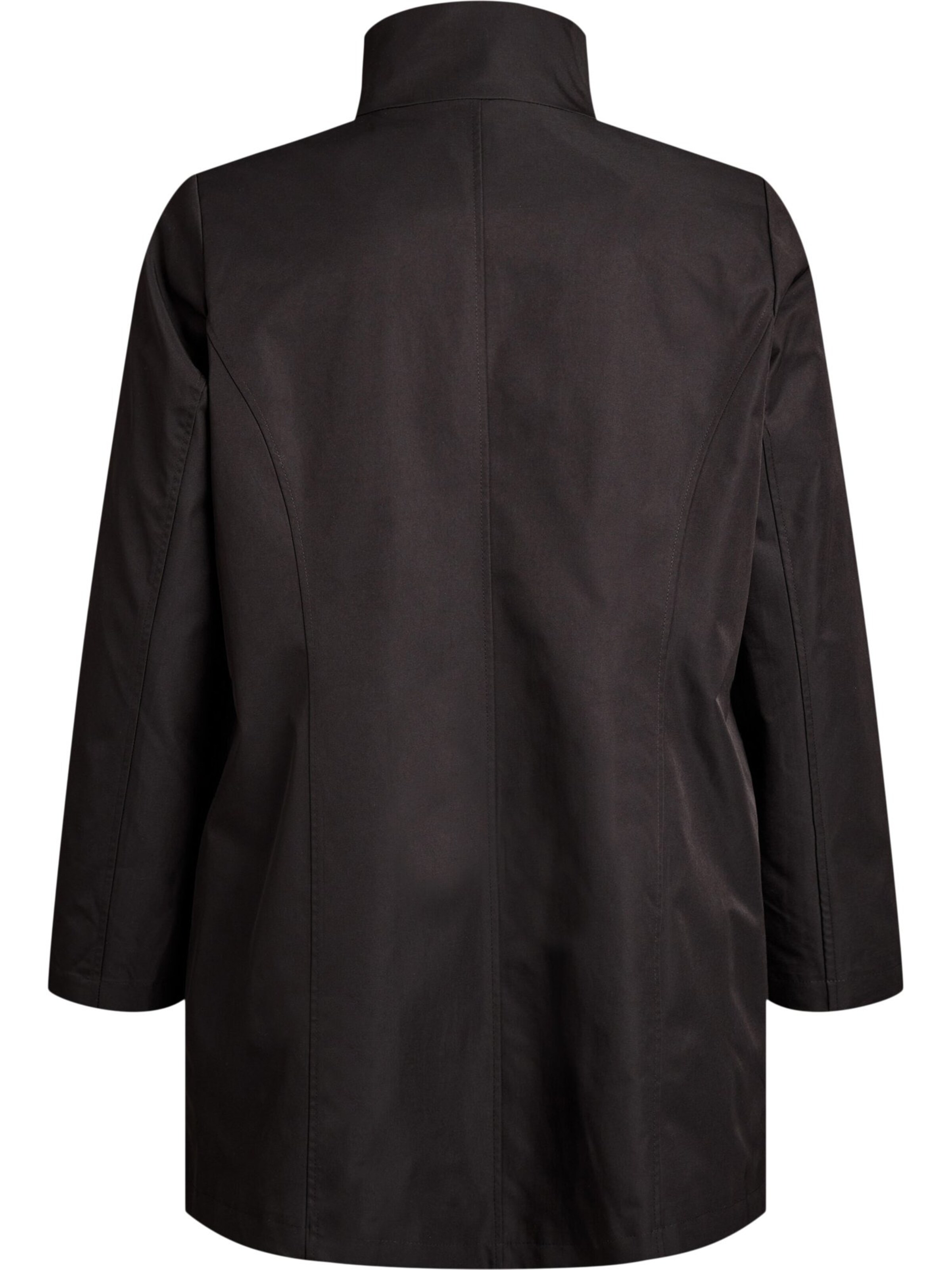 Manteau mi-saison 'CAShelby' Zizzi en noir