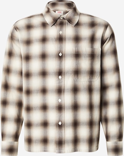 Marškiniai 'DUBOCE' iš LEVI'S ®, spalva – šokolado spalva / rusvai žalia / balta, Prekių apžvalga