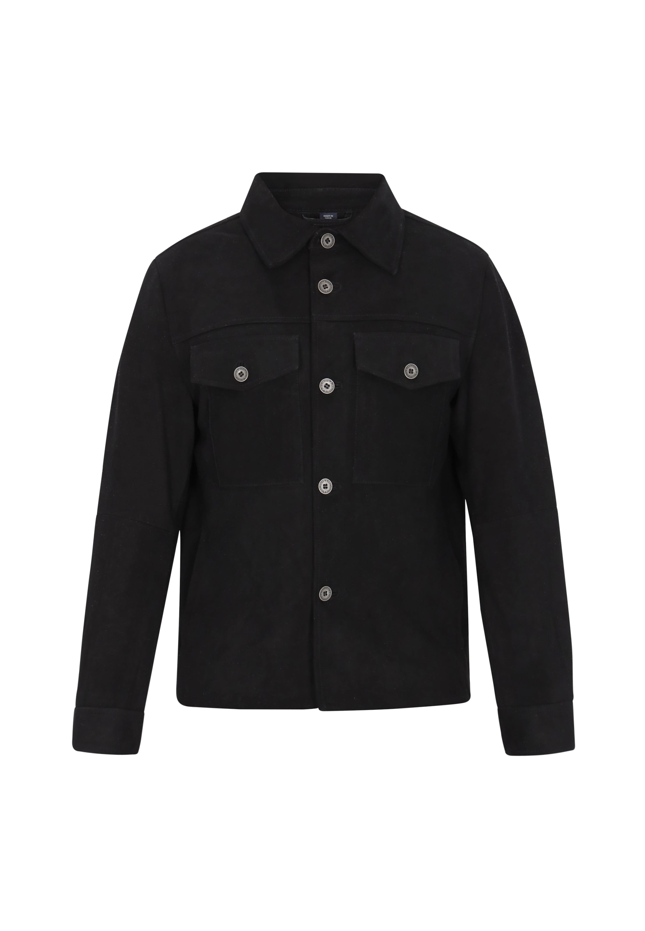 DreiMaster Vintage - Chaqueta de entretiempo en negro: frente