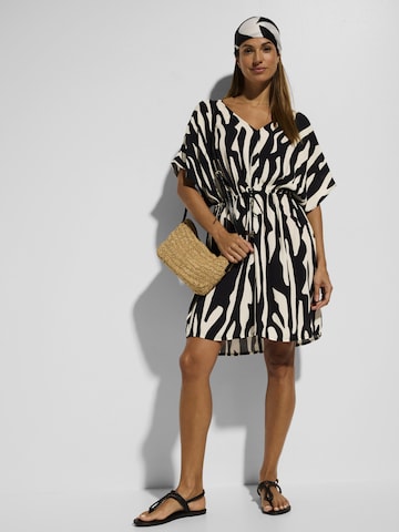bonprix Strandjurk in Zwart