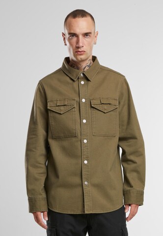 Fit confort Chemise Brandit en vert : devant