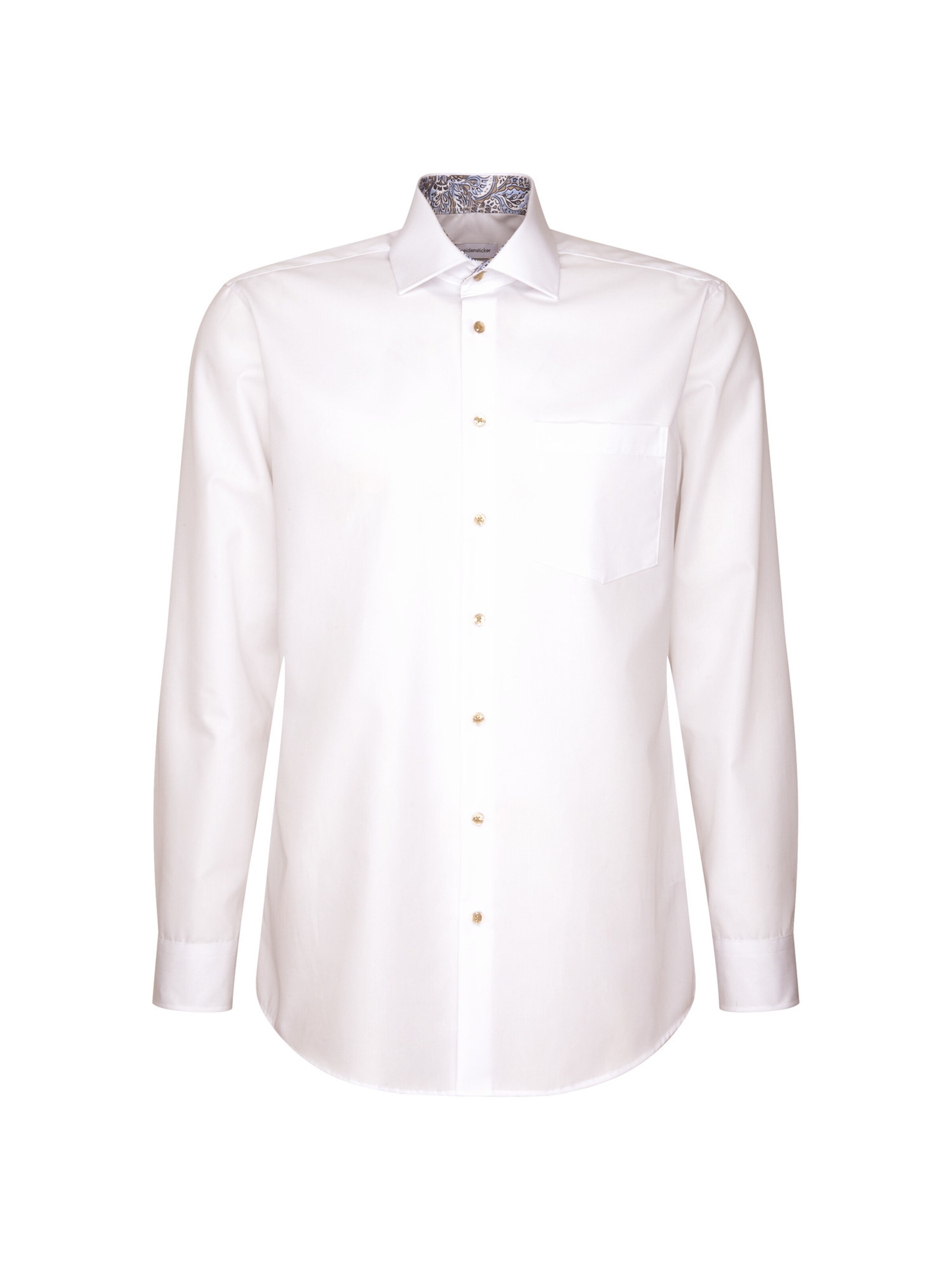 SEIDENSTICKER Comfort fit Business shirt in White: front