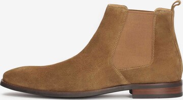 Chelsea Boots Kazar en marron : devant