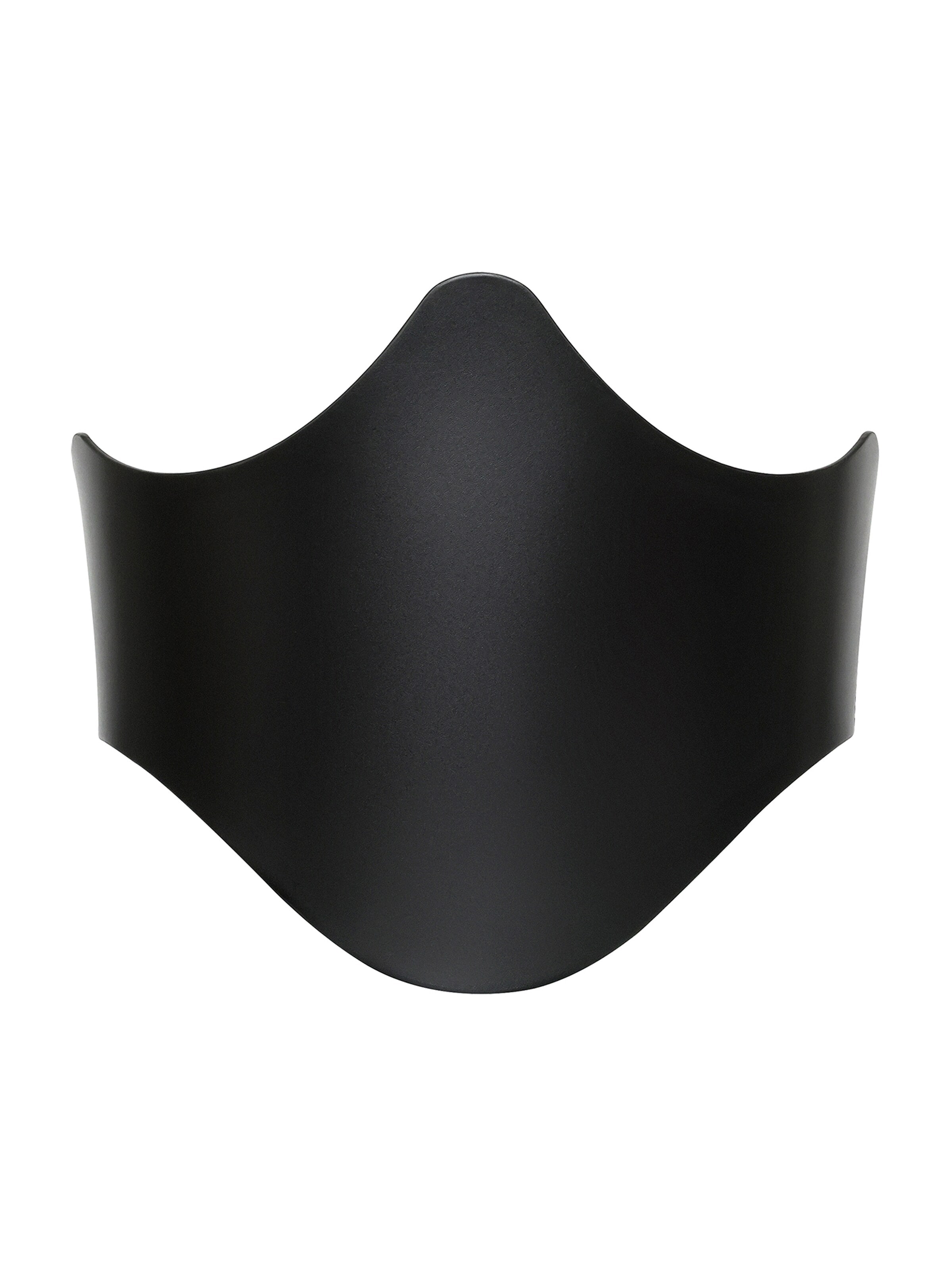 Haute Cuir Gürtel 'Halen Underbust Corset Belt'‌‌‌‌‌ in Schwarz: Vorderseite