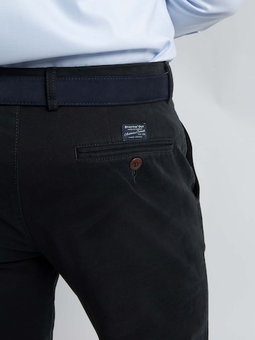 Regular Pantalon chino Steppin' out en bleu