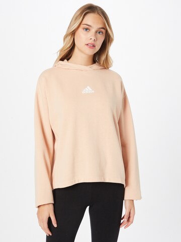 Sweat de sport ADIDAS SPORTSWEAR en rose : devant