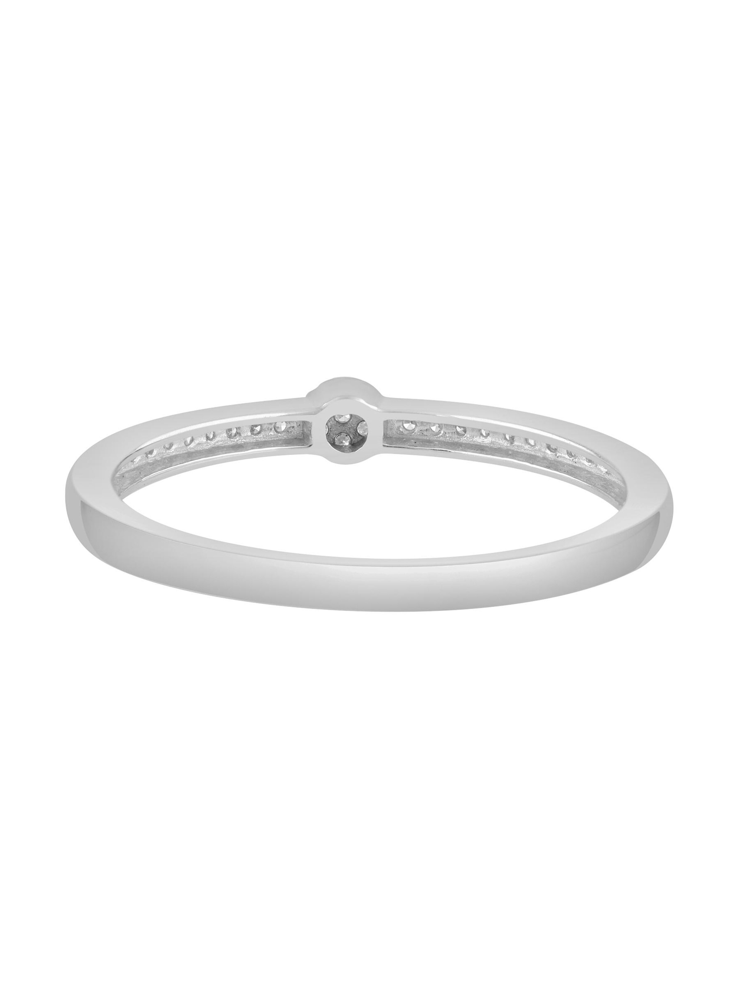 Diamant Exquis Ring‌‌‌‌‌‌‌‌ in Silber