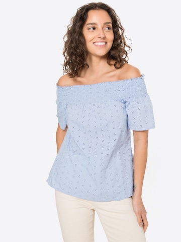 ONLY - Blusa 'NEW SHERY' em azul: frente