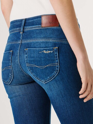 Coupe slim Jean Pepe Jeans en bleu