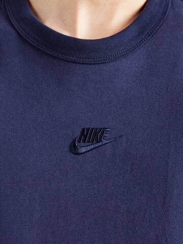 Nike Sportswear Shirt 'Premium Essentials' in Blue