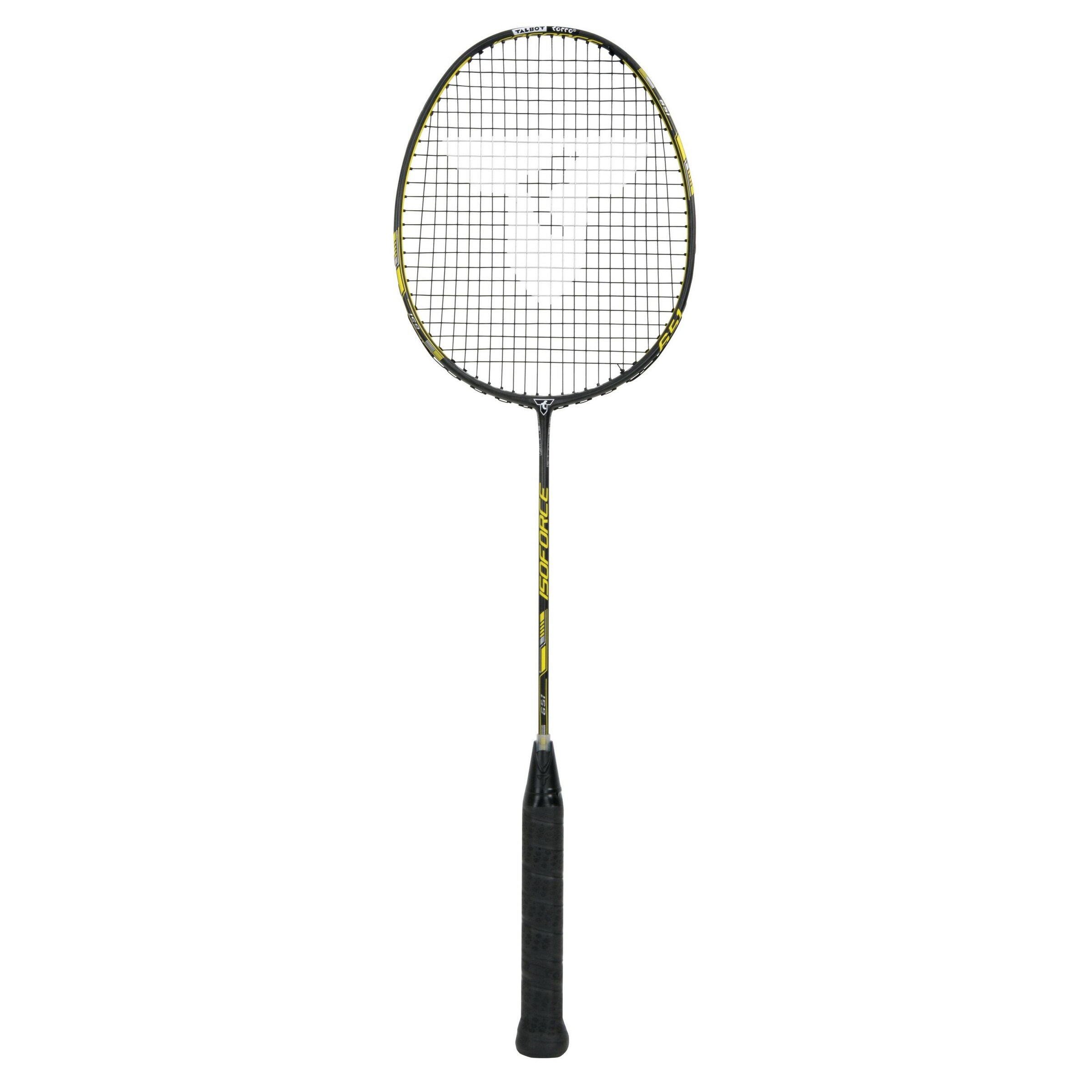 Talbot-Torro Badmintonschläger 'ISOFORCE 651' in Gelb: Vorderseite