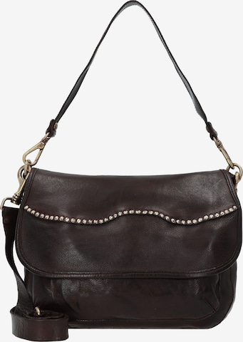 Campomaggi Shoulder Bag in Brown: front