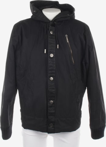 BIKKEMBERGS Jacket & Coat in M in Black: front
