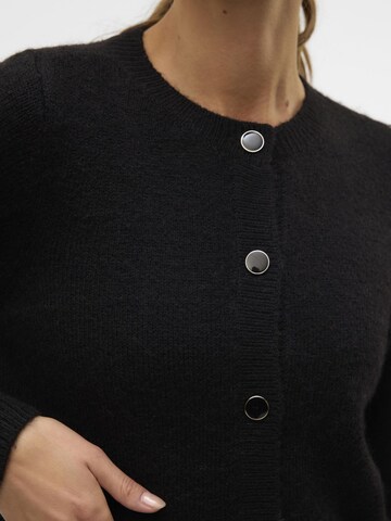 VERO MODA Knit cardigan 'LULEE' in Black