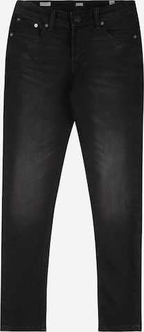Jack & Jones Junior Skinny Jeansy 'LIAM' w kolorze czarny: przód