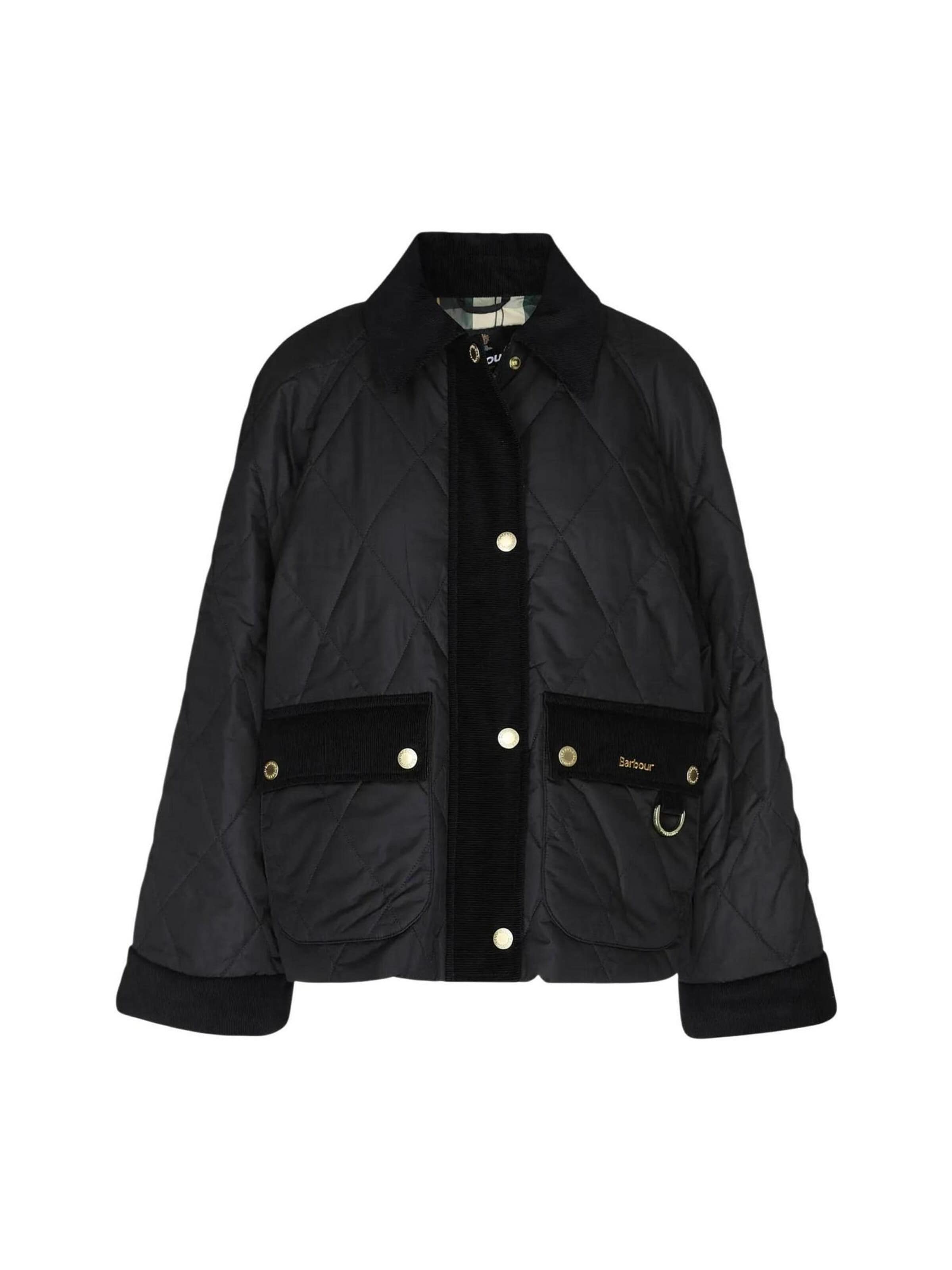 Giacca invernale 'KILNWICK QUILTED JACKET 262MLQU1933' di Barbour in nero: frontale